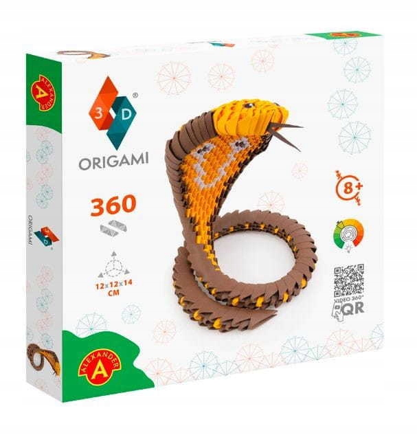 Орігамі 3D Кобра — фото 3