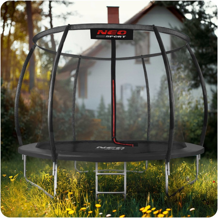 Мат для батута Батут Neosport 374 см 12ft 64 пружини — фото 9
