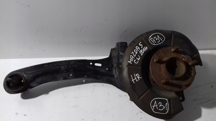 MAZDA 5 CW Axe moyeu Moyeu support broche Arrière Droit 2011- Arrière EUROPA Original LOZYSKO