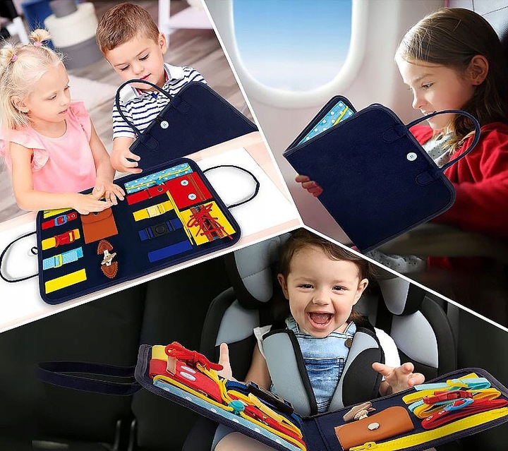 SENSORY MANIPULATION BOARD MONTESSORI XXL Brand AIG