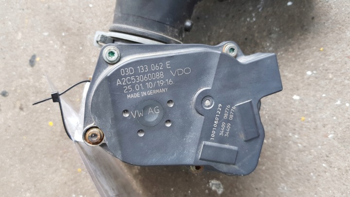 ŠKRTIACA KLAPKA SKODA FABIA II 03D133062E A2C53060088