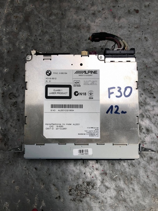 CZYTNIK RADIO Navigation BMW F30 9282034