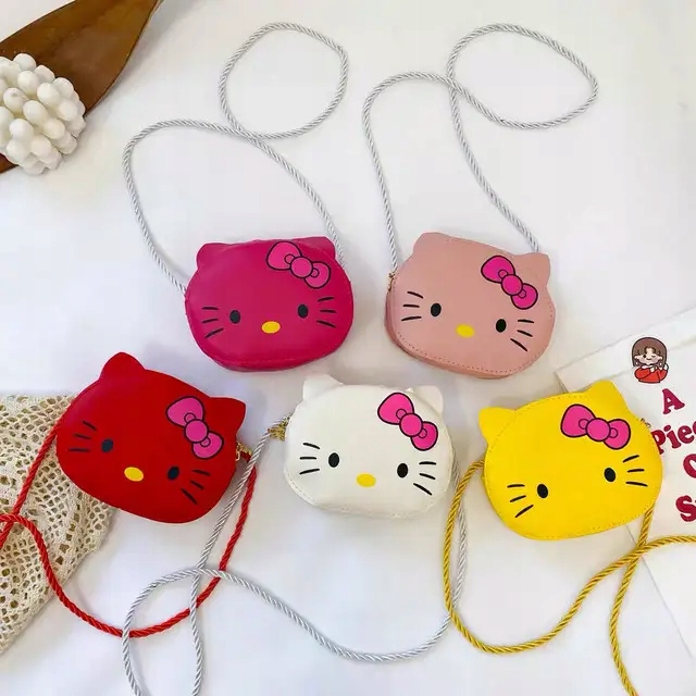 Сумочка Hello Kitty Рожева подарунок на день народження рожевий Котики смішні кіт — фото 2