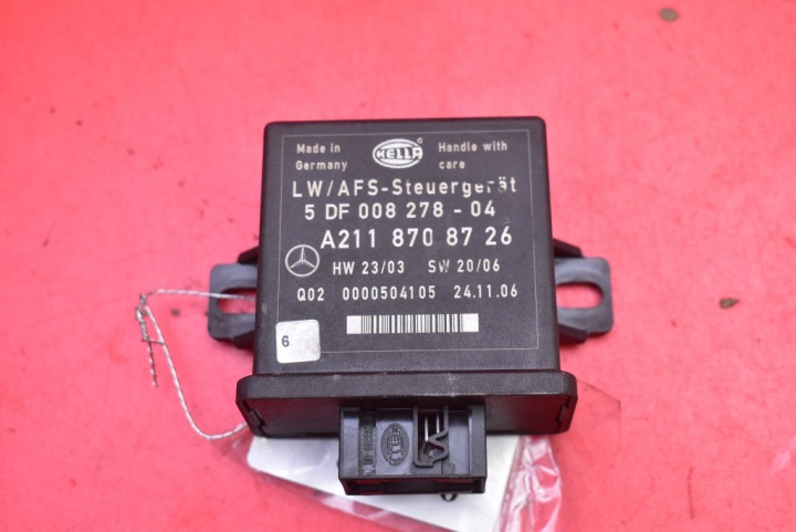 control unit module of the lights A2118708726 MERCEDES R-KLASA W251 05-10