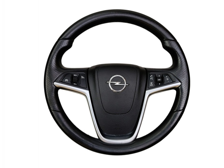 lenkrad Leder MULTIFUNKCJA Airbag OPEL INSIGNIA A