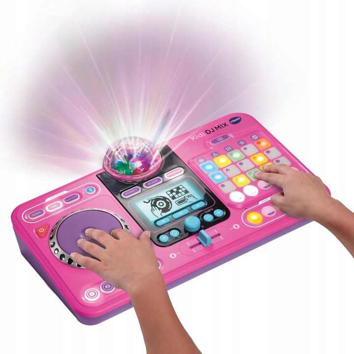 VTECH Kidi DJ Мікс Консоль DJ Міксер рожева (Німецька Версія) — фото 2