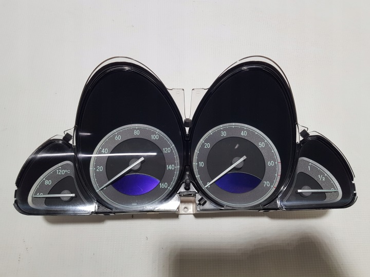 MERCEDES SL R230 W230 quadro strumenti TACHIMETRO contagiri OROLOGIO ANGLIK 2305404311 2305400023