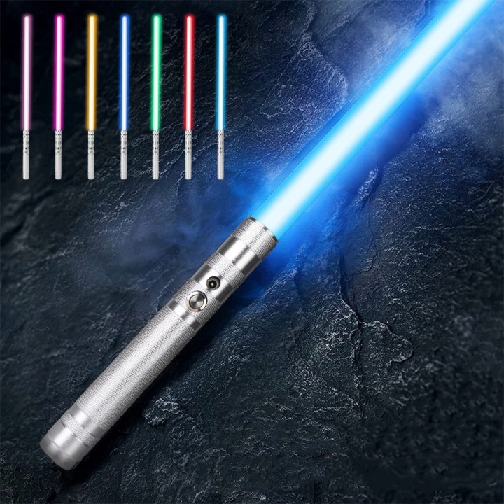 MIECZ ŚWIETLNY світний LED RGB іграшка зі звуком 14 кольорів — фото 7
