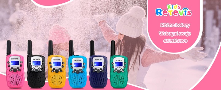 Retevis RT388 WALKIE TALKIE для дітей,рація PMR446, ліхтарик,VOX — фото 9