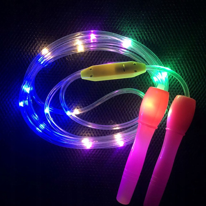 2 шт. різних кольорів світних діодів LED, скакалок для дітей — фото 10