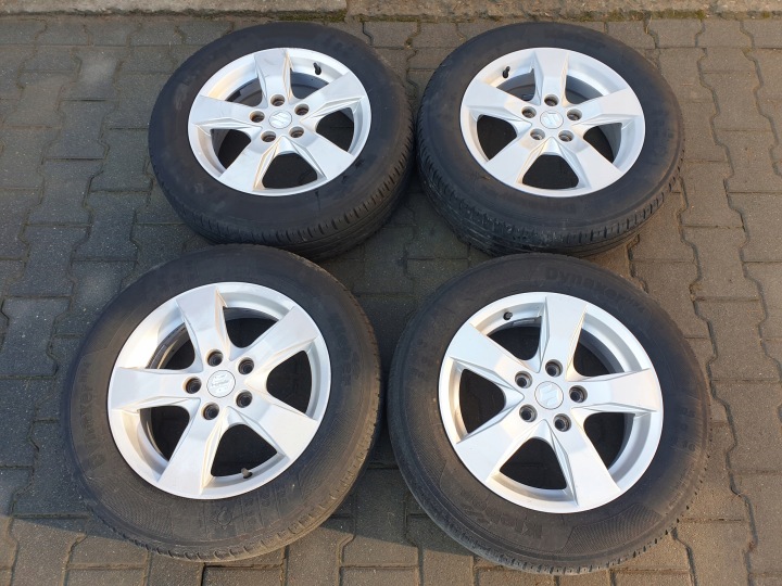 CERCHI RUOTE pneumatici, gomme estive ruote 16 CALI 6J SUZUKI SX4 FIAT SEDICI 205/60R16 ET50