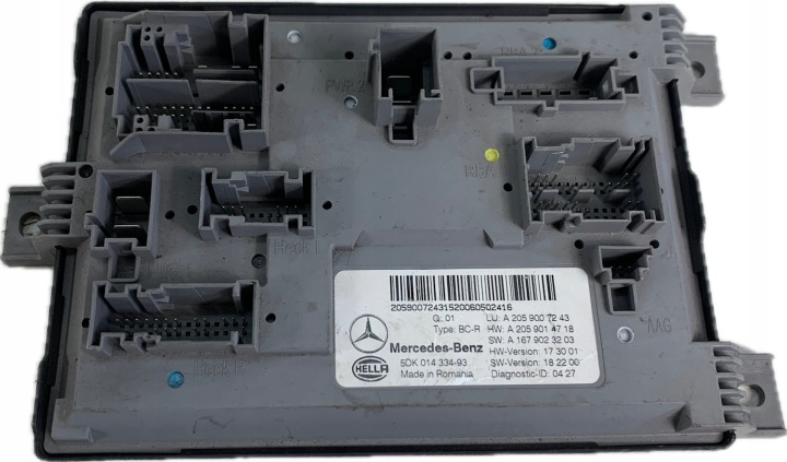 MERCEDES 253 205 module KOMFORU control unit A2059007243