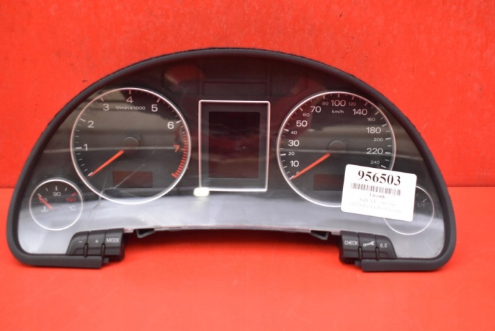 quadro strumenti TACHIMETRO contagiri OROLOGIO EU 8E0920901C AUDI A4 B7 2.0 20V 131 KM 04-08