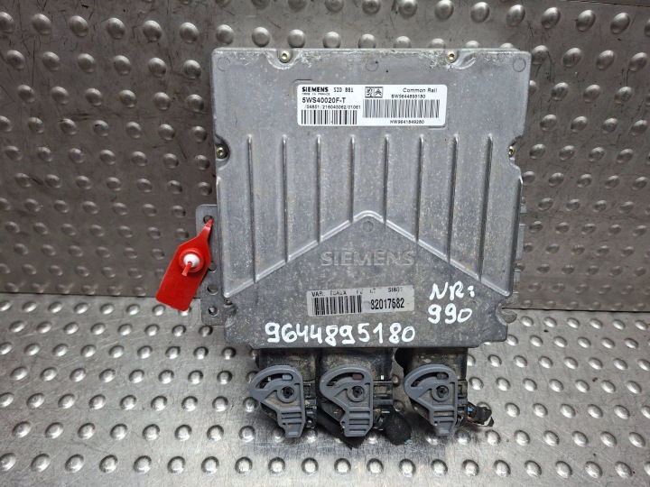 Bedienteil DES MOTORS 9644895180 5WS40020F-T PEUGEOT 307 2.0 8V HDI