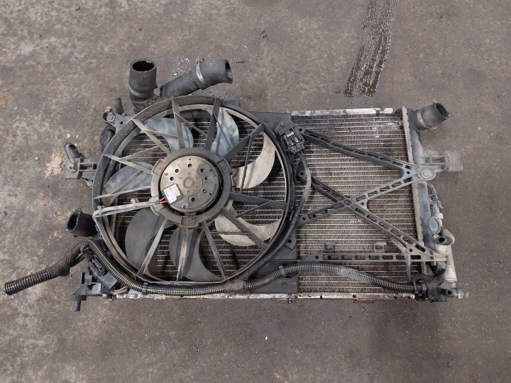 Radiateur KOMPLET + Ventilateurs OPEL ASTRA G 2.0 DTI