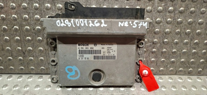 Bedienteil DES MOTORS Computer 0281001262 9624519580 CITROEN PEUGEOT 1.9 TD