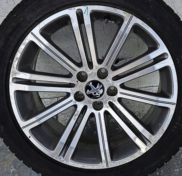Peugeot RCZ CERCHIO di alluminio CERCHIO RUOTA 18" 9673495377