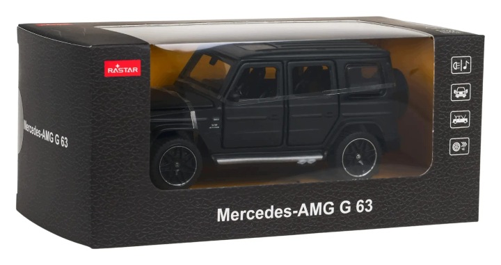 Металеве авто Mercedes-Benz AMG G63 Транспортний засіб Rastar 1:32 Звуки Відкривний — фото 10