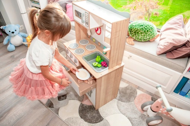 Дерев'яна кухня для дітей додаткові аксесуари ECOTOYS — фото 6