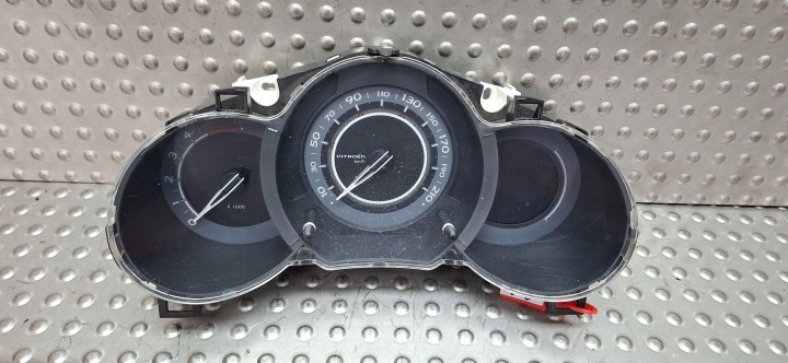 Instruments tachymètre compte tours 96668806XT CITROEN C3 II 1.4 HDI 2009