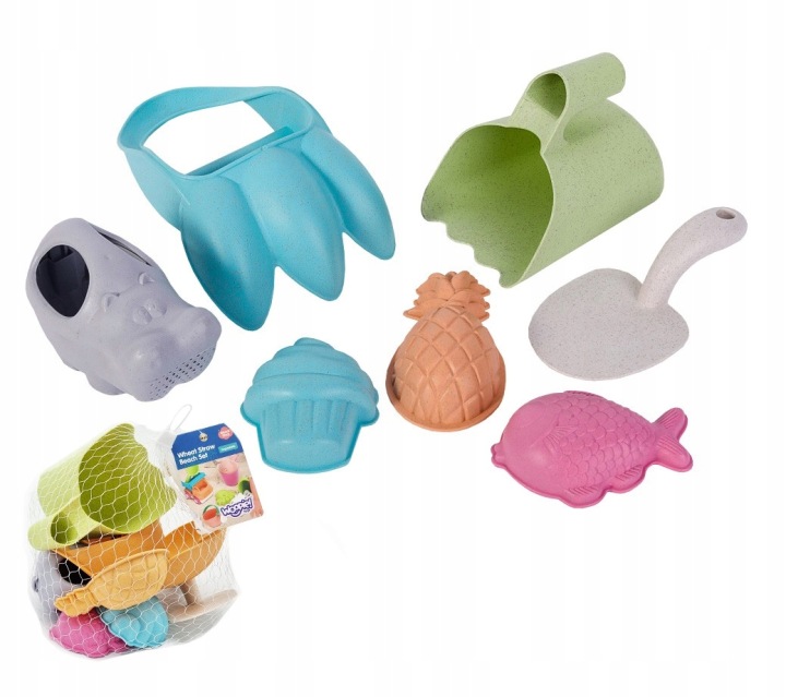 ZESTAW DO PIASKU PIASKOWNICY FOREMKI 7 el. WOOPIE Rodzaj zestaw