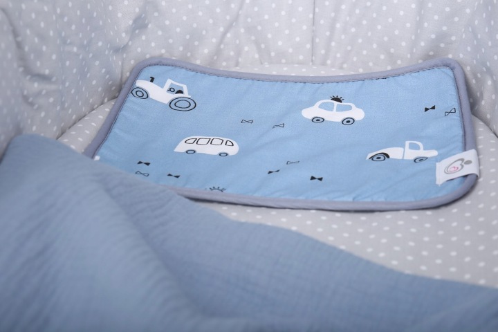 Подушка проти поту універсальна для візка крісла люльки BABYMAM — фото 5