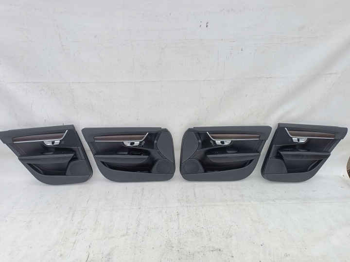 ozdobná lišta dvere Dekory drevo Komplet 4szt VOLVO V90 CROSS COUNTRY