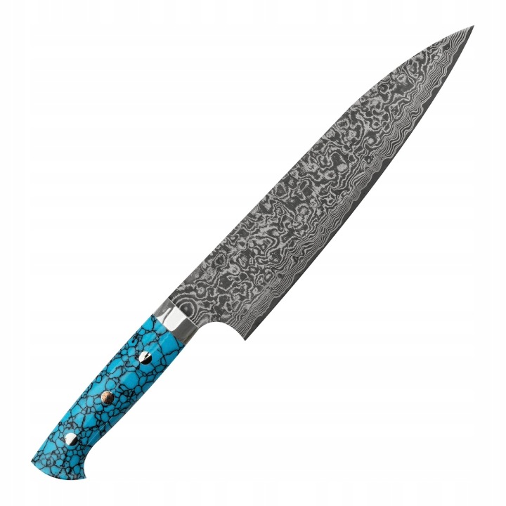 Takeshi Saji Btq R-2 Black Ručně kovaný japonský Nůž šéfkuchaře 21 cm