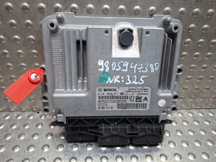 Bedienteil DES MOTORS 9666729580 9805947380 0281019817 Citroen Peugeot 1.6 EHDI