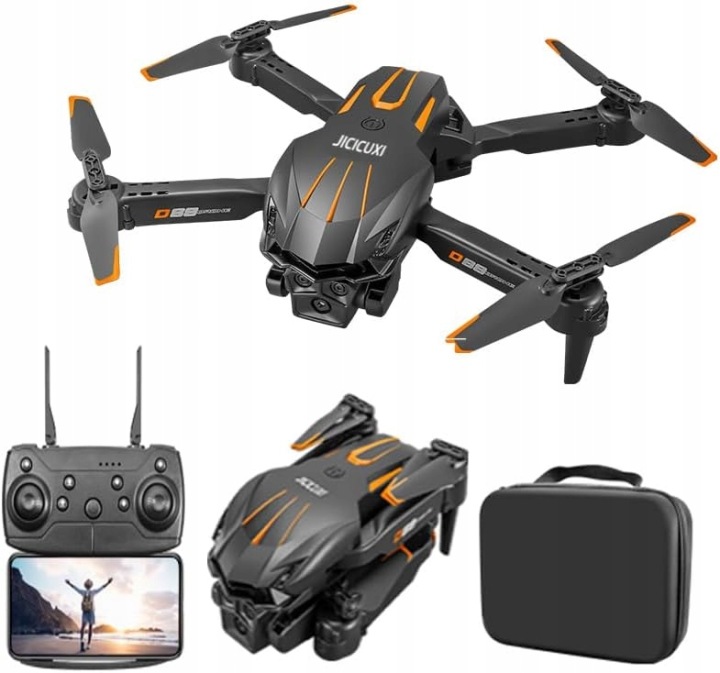 Дрон JICICUXI 4K 2 Камери 2 Акумулятори WiFi 360° Складаний FPV (вживаний)