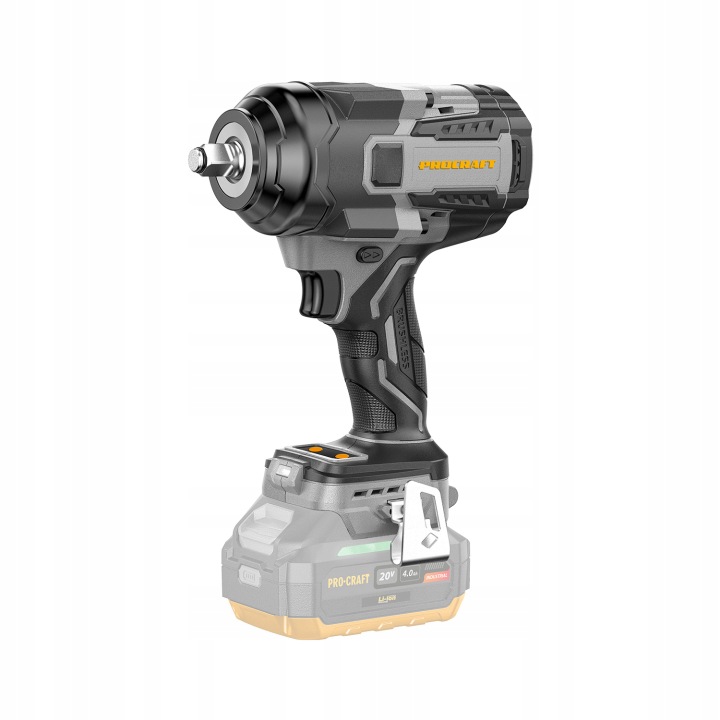 Aku rázový utahovák Procraft Industrial IW1200Abb (bez baterie a nabíječky)