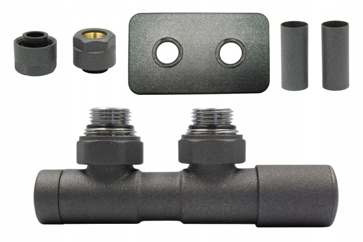 Ventil reg 50 mm Twins grafit pravý CuAiO r.pros