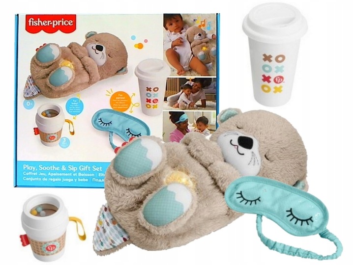 Видра Дихаюча шумляча м'яка іграшка для немовлят 0+ FXC66 Fisher-Price (вживаний) — фото 13