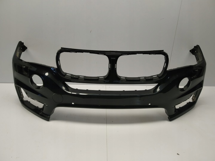 2013r- Bmw X5 F15 Paraurti Anteriore sotto 6xPdc e LAVAFARI 7294480 ciemny