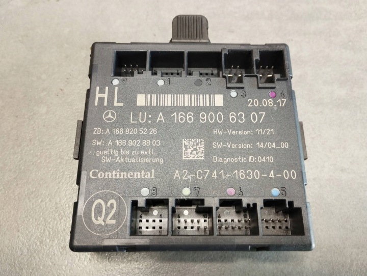 Mercedes-Benz GLE W166 Module Portière Gauche Arrière A1669006307