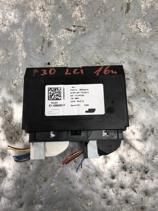 modul řídící jednotka klimatizaci BMW F30 LCI LIFT 6840450