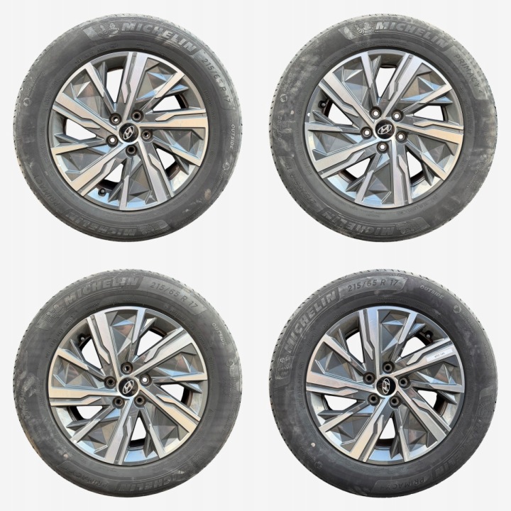 disky kola gumy HYUNDAI TUCSON IV MICHELIN 215/65/17" 4MM letne