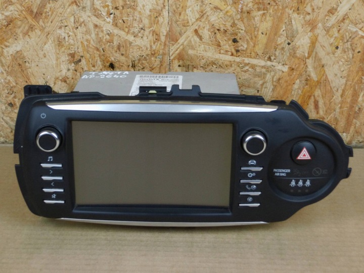 Toyota Yaris III 2018 radio ekran Bildschirm, 86140-0D390 861400D390
