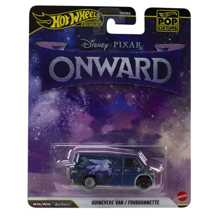 Hot Wheels Premium Disney Pixar Onward Guinevere Van Синій Pop Culture