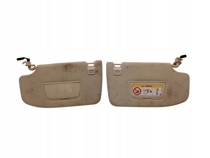 visors PRZECIWSLONECZNE left right KOMPLET Ford Galaxy Mk4 (2015-2023)