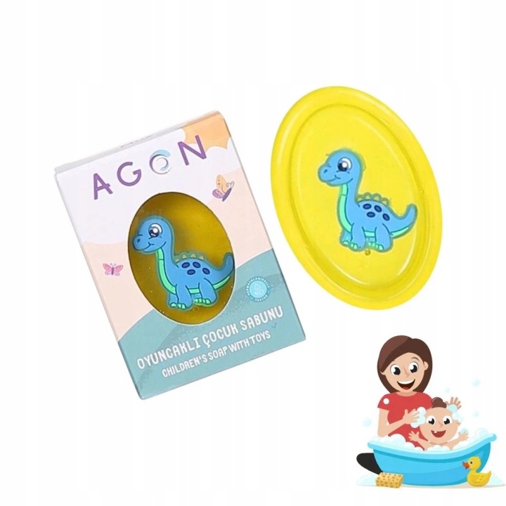 Agon Kids мило з ароматом банан для дітей з іграшкою 50 г