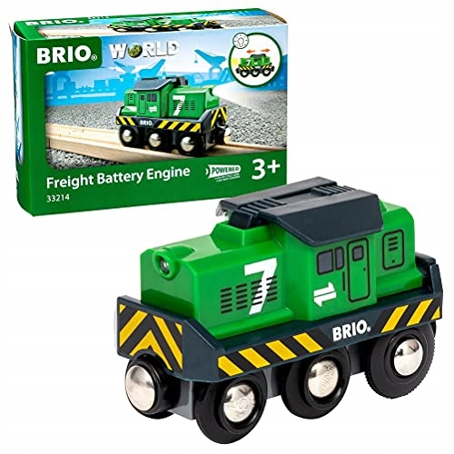 BRIO World 33214 локомотив вантажний на батарейки (пошкоджений)