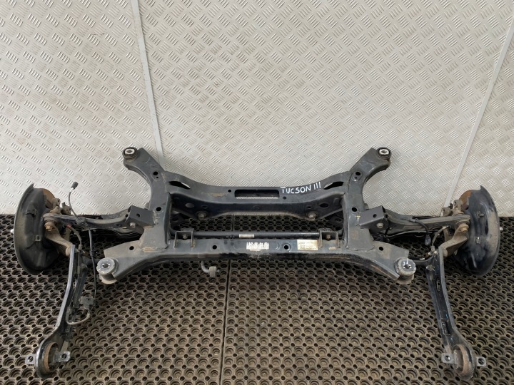HYUNDAI TUCSON III 15-21 2WD Achsträger hinten Achsträger Querlenker Achsschenkel Radnabe Radlager KPL
