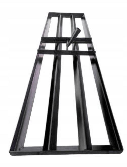 Ocelové hrábě 120 cm x 30 cm kovové