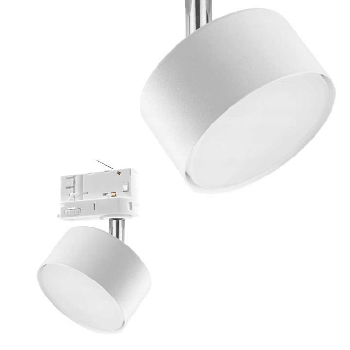 Kolejnicová lampa Spot Reflektor Pohyblivý Kov Bílá 15W Tracer 3F Tk Lighting