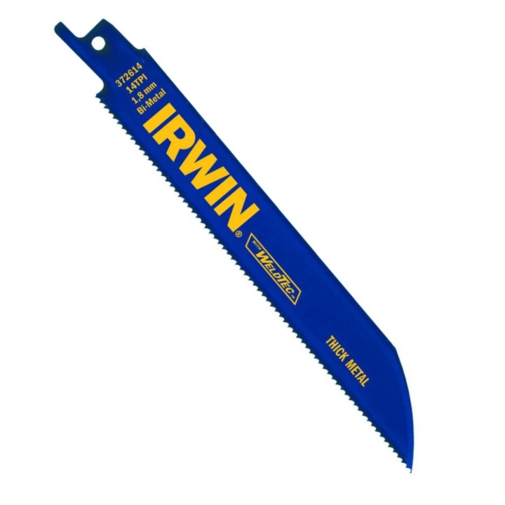 Pilový List Šavlový Pro Pilu Ocasku Lisicy Řezání Kovu 150 mm Irwin