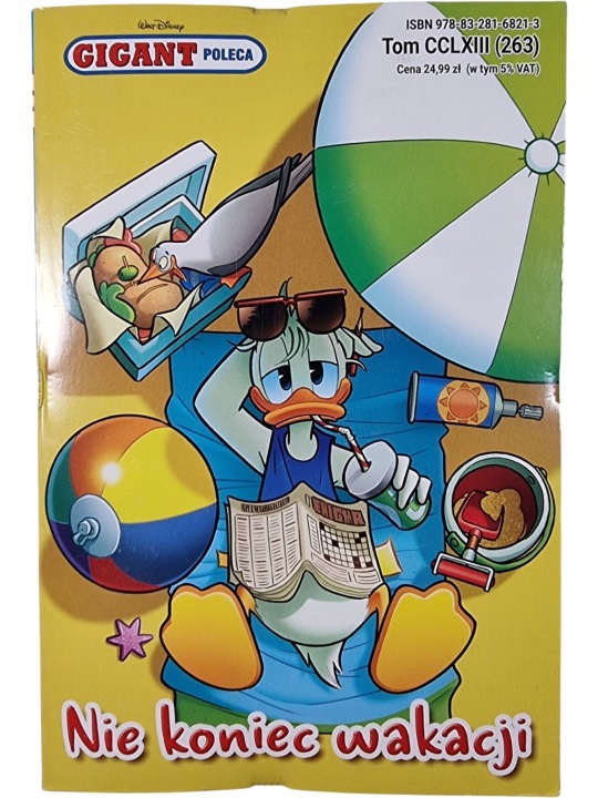 Zdjęcie egzemplarza: Nie koniec wakacji / Gigant Poleca / Kaczor Donald / Komiks nr 263