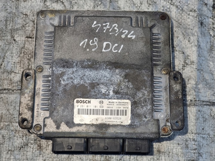 Computer Bedienteil DES MOTORS OE 8200163528 RENAULT LAGUNA II 1.9 DCI F9Q 02r