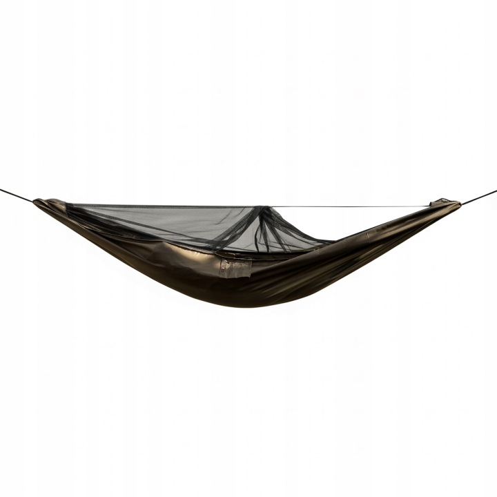 Houpací síť TigerWood Vážka V1 dlouhá s moskytiérou Pocket, khaki