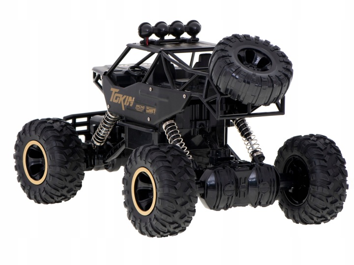 Автомобіль на радіокеруванні на пульті RC Рок Краулер 1:12 4WD Метал чорний — фото 7